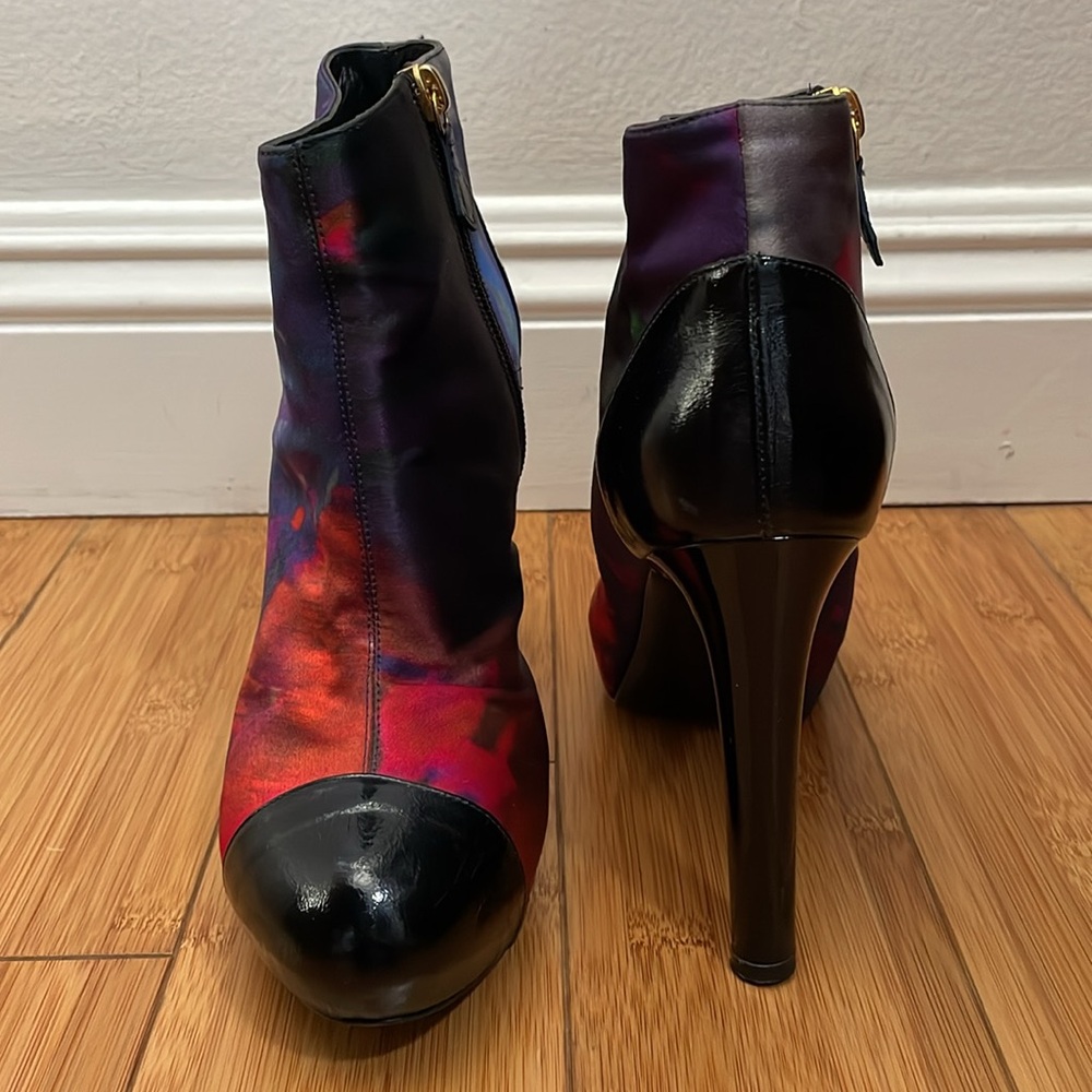 Black/Multi Georgina Goodman Ankle Boots Size 37